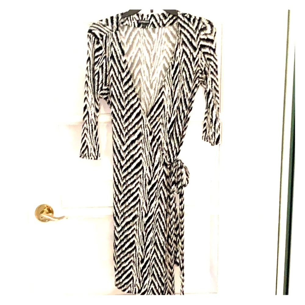 Express wrap dress